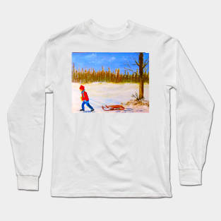 Fetching Christmas Tree Long Sleeve T-Shirt